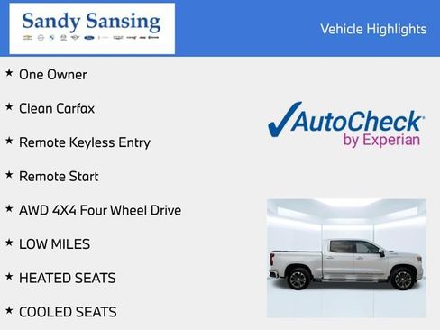 Used 2023 Chevrolet Silverado 1500 High Country w/ Technology Package AWD/4WD image 7