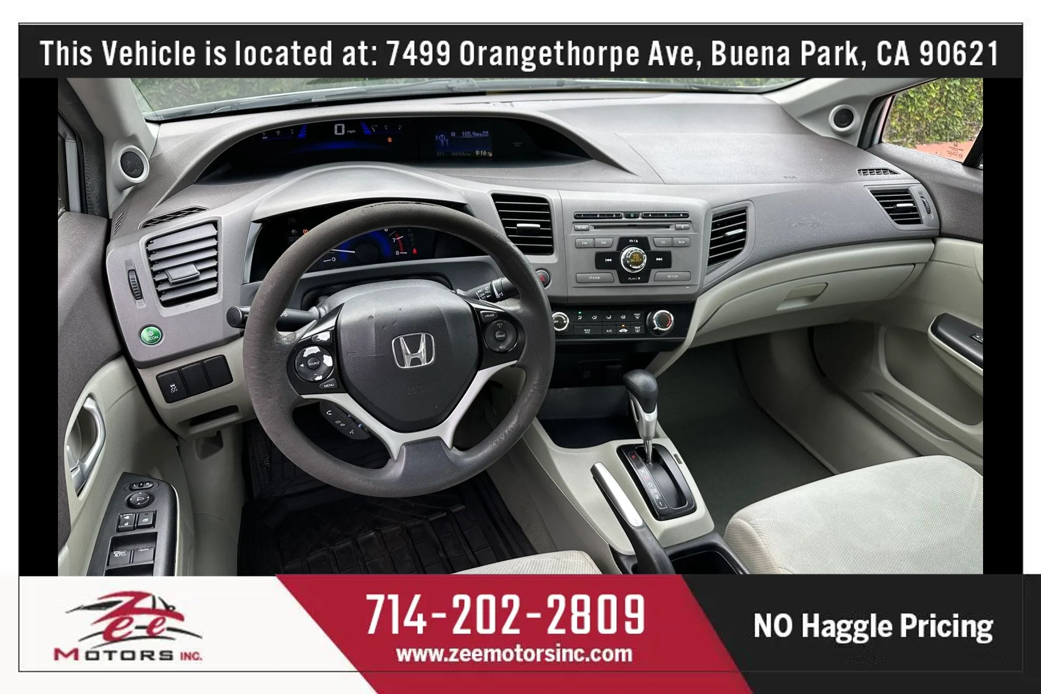 Used 2012 Honda Civic EX image 18