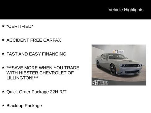 Used 2019 Dodge Challenger R/T w/ Blacktop Package RWD image 8