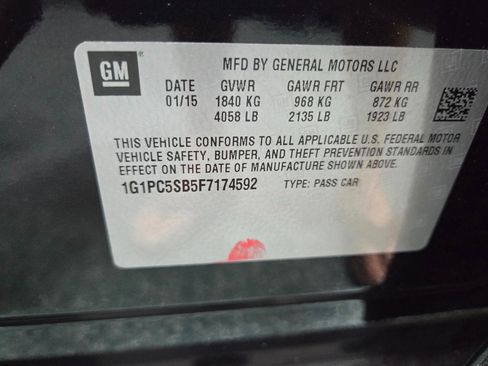 Used 2015 Chevrolet Cruze LT FWD image 31