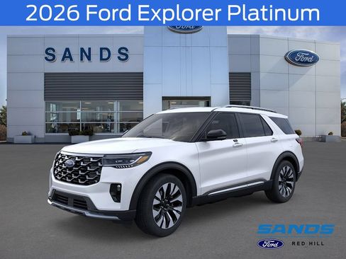 New 2026 Ford Explorer Platinum w/ LUX Leather Package AWD/4WD image 1