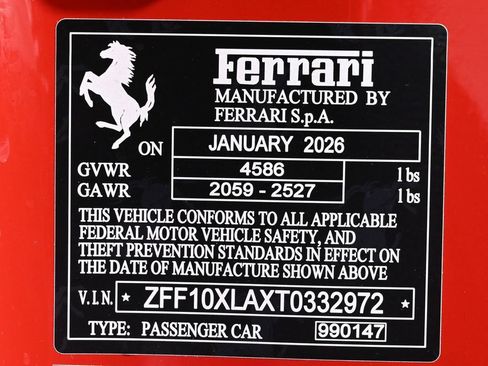 Used 2026 Ferrari 12Cilindri RWD image 32