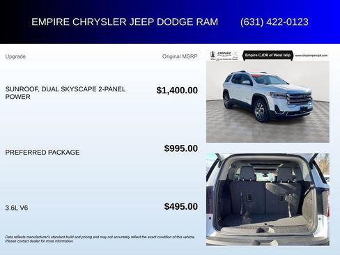 Used 2023 GMC Acadia SLT w/ Preferred Package image 6