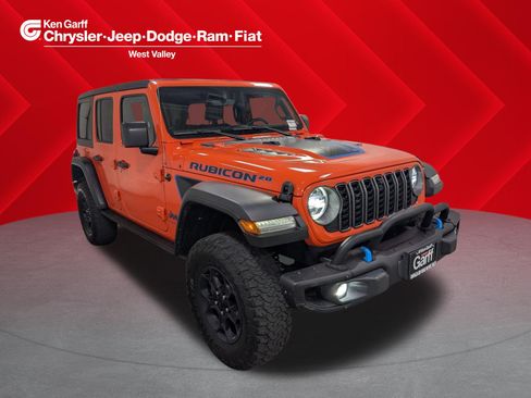 Used 2023 Jeep Wrangler Unlimited Rubicon 4xe AWD/4WD image 1