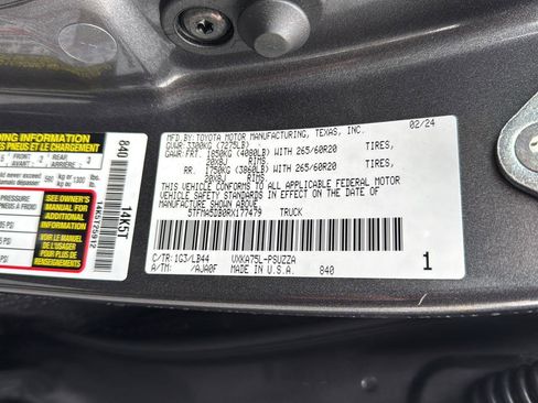 Used 2024 Toyota Tundra 1794 Edition image 37