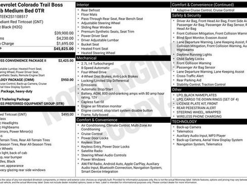 Used 2025 Chevrolet Colorado Trail Boss image 30