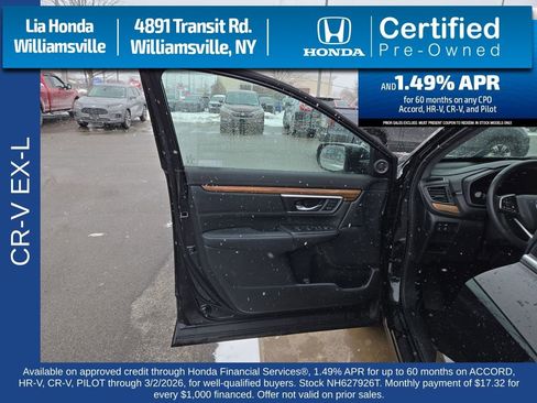 Certified 2022 Honda CR-V EX-L image 10