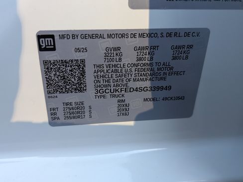 Used 2025 Chevrolet Silverado 1500 LT Trail Boss w/ LT Trail Boss Premium Package image 38