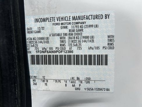 Used 2023 Ford F650 2WD Regular Cab Super Duty image 71
