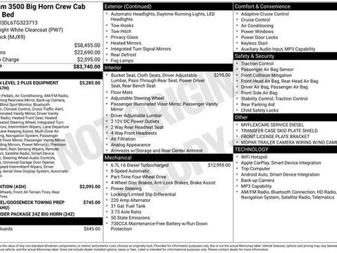 New 2026 RAM 3500 Big Horn AWD/4WD image 33