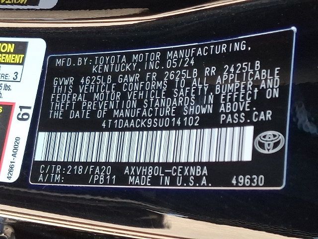 Used 2025 Toyota Camry LE FWD image 26