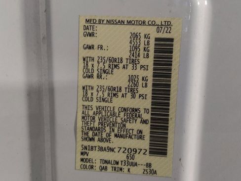 Used 2022 Nissan Rogue SV image 33