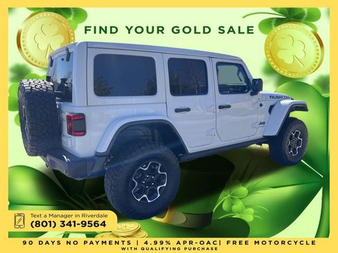 Used 2023 Jeep Wrangler Unlimited Rubicon 4xe w/ Steel Bumper Group image 5