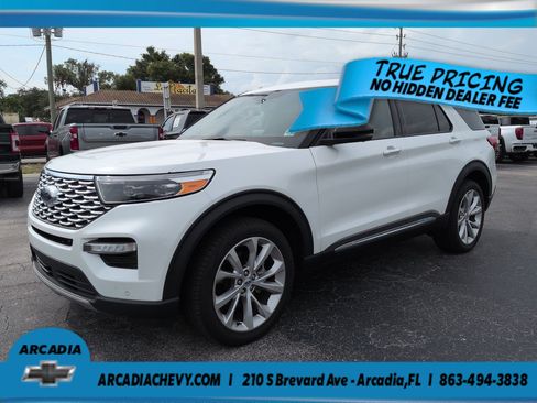 Used 2022 Ford Explorer Platinum w/ Equipment Group 601A AWD/4WD image 8