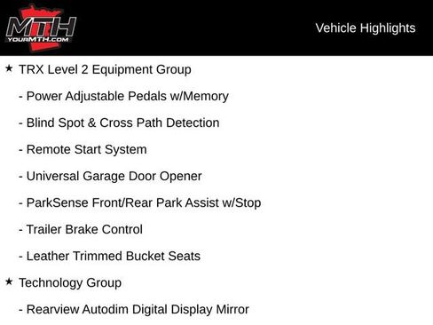 Used 2021 RAM 1500 TRX w/ TRX Level 2 Equipment Group image 19