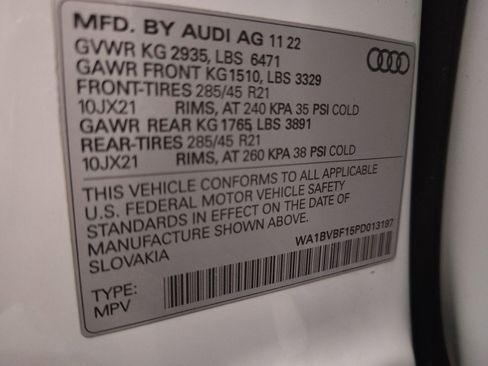 Used 2023 Audi Q8 Premium Plus image 18