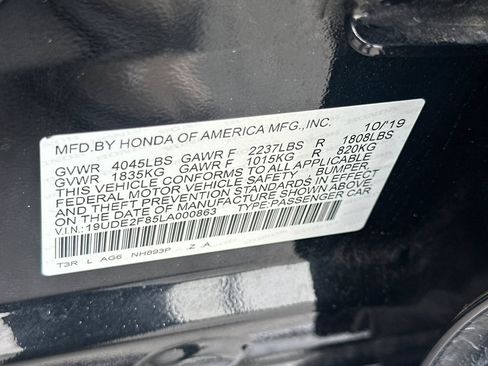 Used 2020 Acura ILX FWD image 38