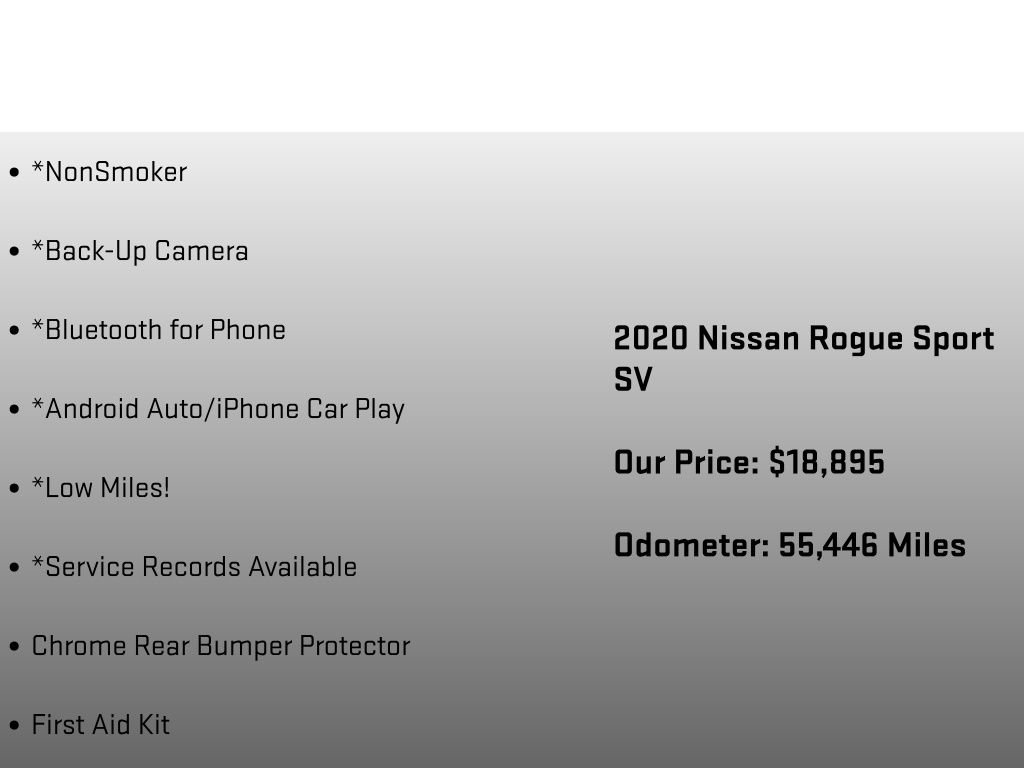 Used 2020 Nissan Rogue Sport SV AWD/4WD image 6