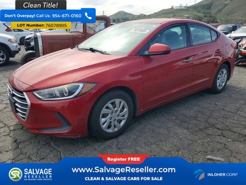 Used 2017 Hyundai Elantra SE image 1