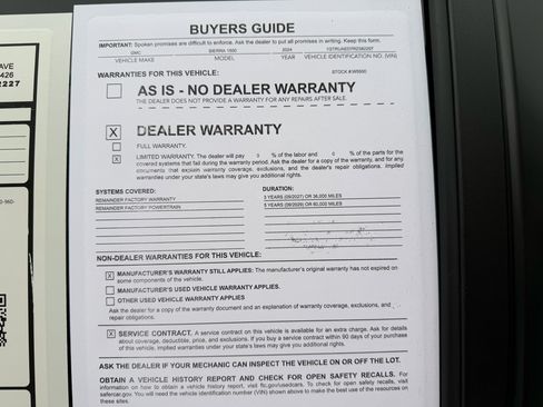 Used 2024 GMC Sierra 1500 Pro w/ Pro Value Package image 20