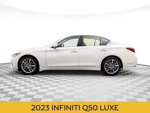 Used 2023 INFINITI Q50 Luxe w/ Cargo Package image 2