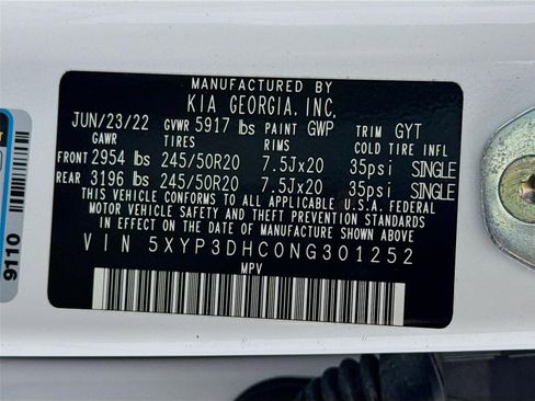 Certified 2022 Kia Telluride EX w/ EX Premium Package AWD/4WD image 34