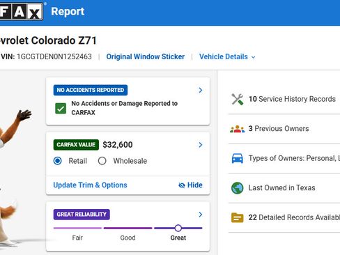 Used 2022 Chevrolet Colorado Z71 AWD/4WD image 35