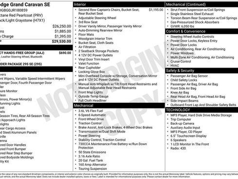 Used 2018 Dodge Grand Caravan SE w/ UConnect Hands-Free Group FWD image 2