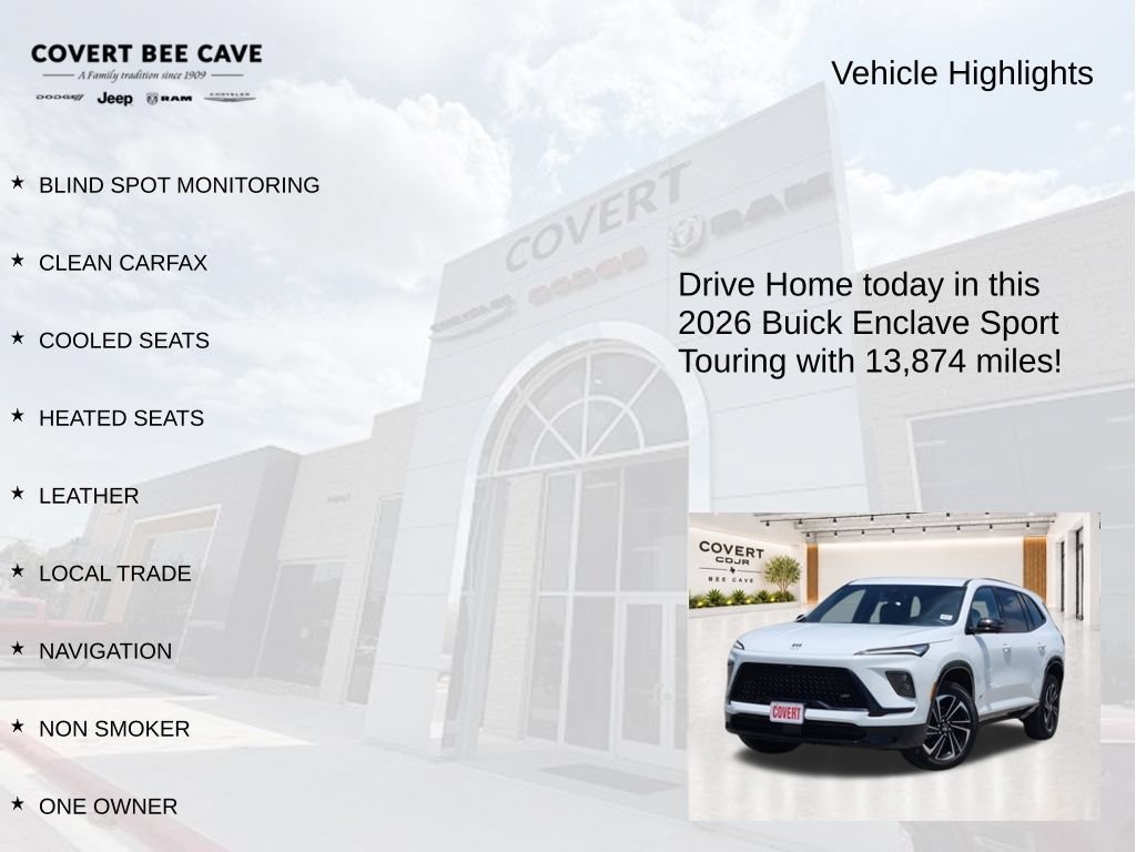 Used 2026 Buick Enclave Sport Touring FWD image 6
