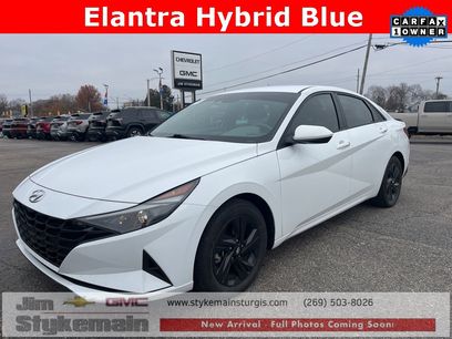 Used 2021 Hyundai Elantra Blue