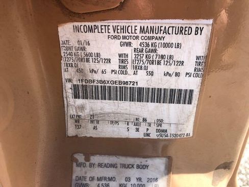 Used 2016 Ford F350 XL AWD/4WD image 16