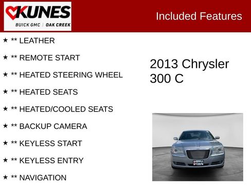 Used 2013 Chrysler 300 C AWD/4WD image 2