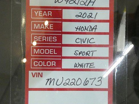 Used 2021 Honda Civic Sport image 25