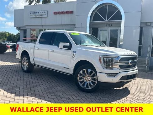 Used 2021 Ford F150 Limited AWD/4WD image 2