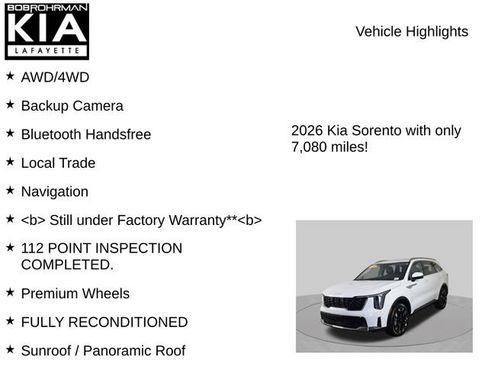 Used 2026 Kia Sorento EX AWD/4WD image 7