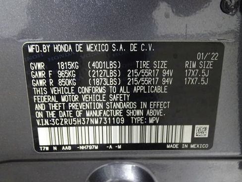 Used 2022 Honda HR-V LX image 17