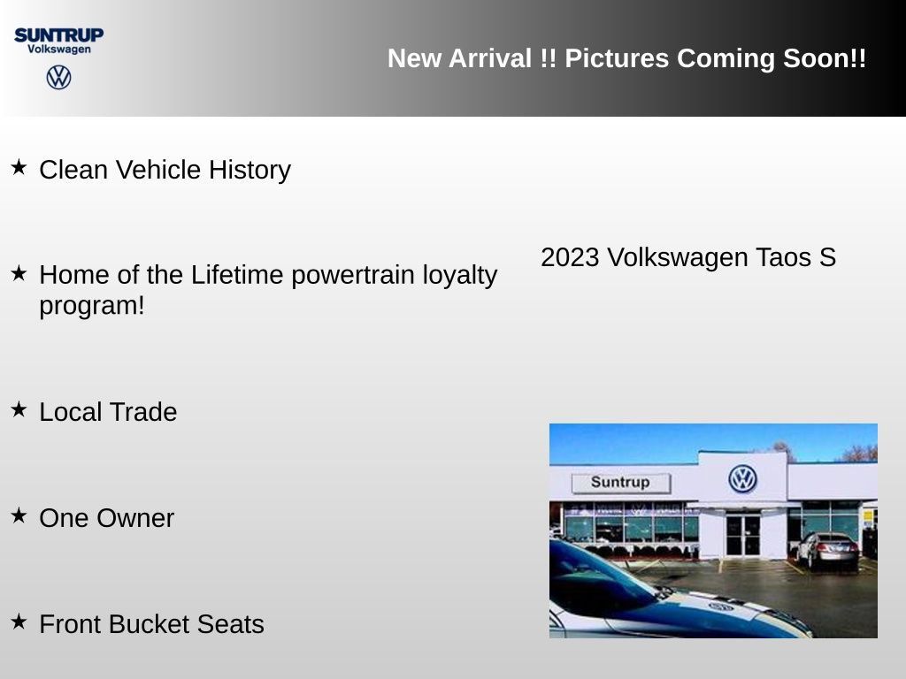 Used 2023 Volkswagen Taos S FWD image 2