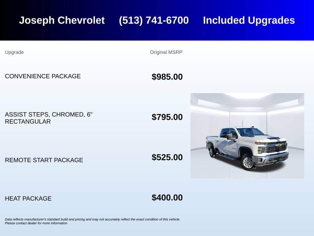 Used 2025 Chevrolet Silverado 2500 LT w/ Convenience Package AWD/4WD image 7