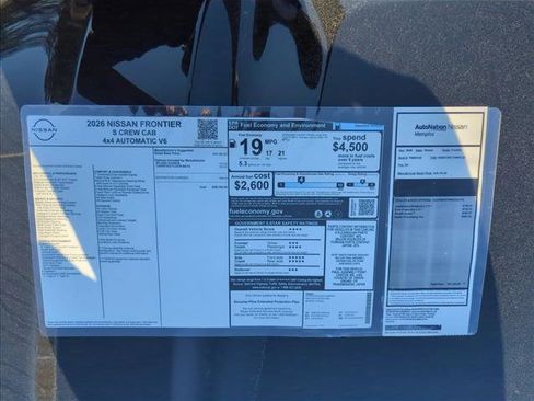 New 2026 Nissan Frontier S image 20