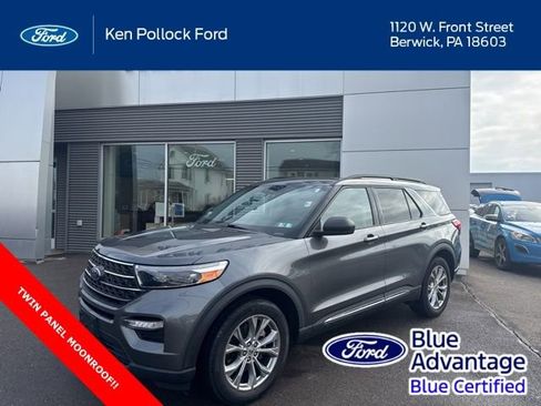 Certified 2022 Ford Explorer XLT w/ Equipment Group 202A image 1