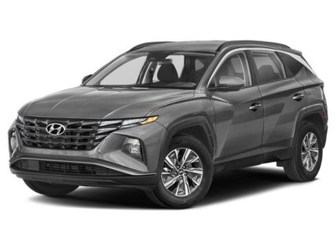Certified 2022 Hyundai Tucson Blue AWD/4WD image 1
