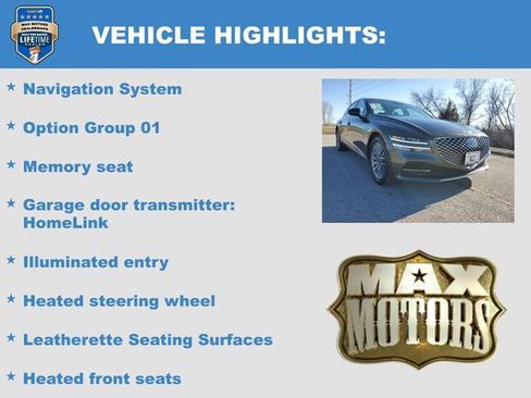 Used 2023 Genesis G80 2.5T AWD/4WD image 6