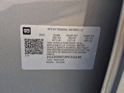 Used 2023 Chevrolet Malibu LT FWD image 26
