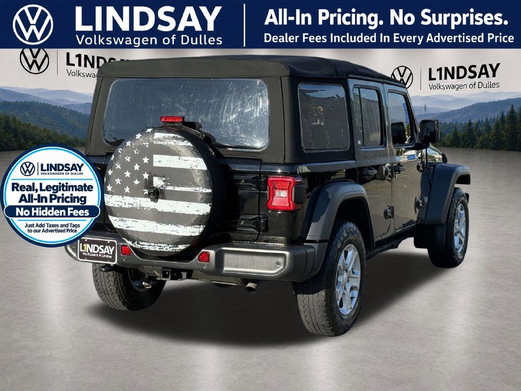 Used 2018 Jeep Wrangler Unlimited Sport S AWD/4WD image 7
