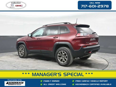 Used 2021 Jeep Cherokee Trailhawk w/ Sun, Sound & Nav Group AWD/4WD image 1