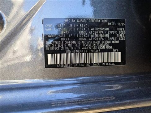 New 2026 Subaru Crosstrek 2.5i Limited w/ Crosstrek Mirror Package AWD/4WD image 19