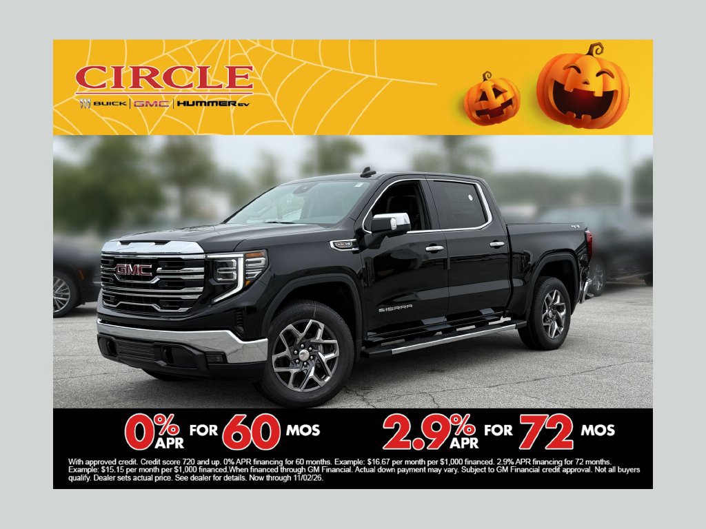New 2026 GMC Sierra 1500 SLT w/ SLT Premium Package AWD/4WD 360° Tour