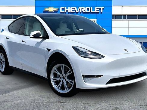 Used 2022 Tesla Model Y Long Range AWD/4WD image 1