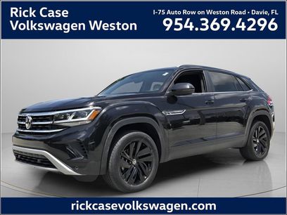 Certified 2022 Volkswagen Atlas Cross Sport SE w/ Black Wheel Package