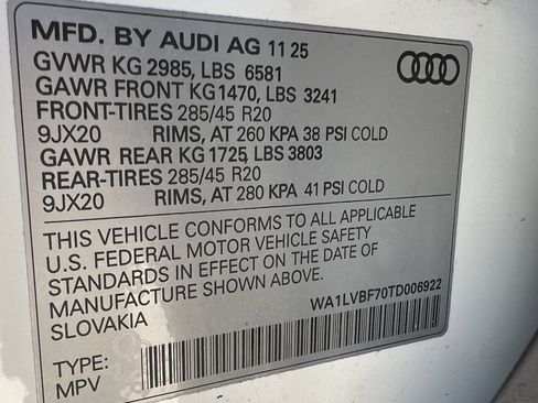 Used 2026 Audi Q7 3.0T Premium Plus w/ Premium Plus Package image 37